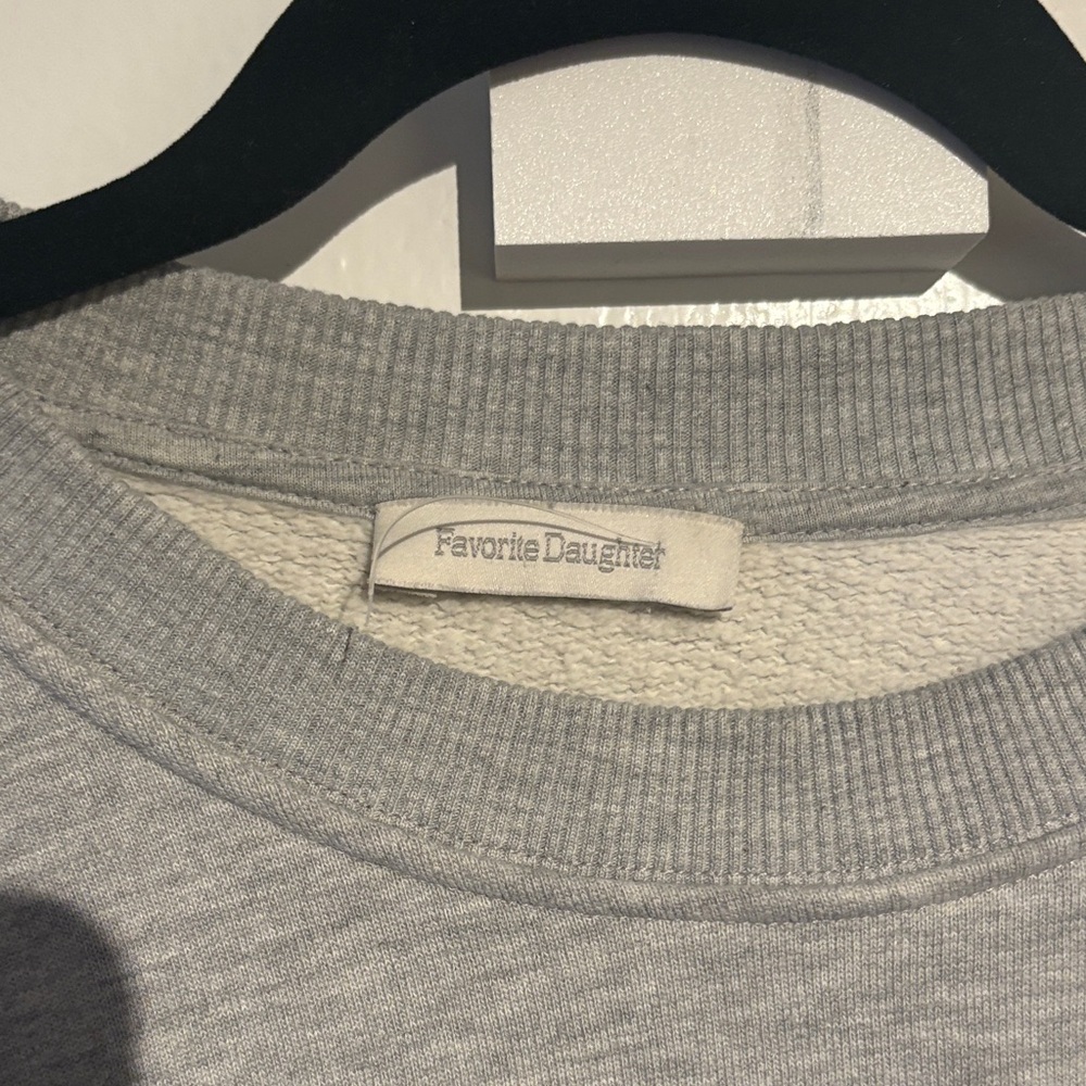 Grey "Favorite Daughter" Graphic Sweatshirt - Picture 2 of 3